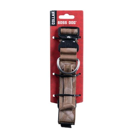 BossDog Collar Tan Camo MD