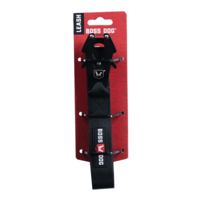 BossDog Leash Black 4'