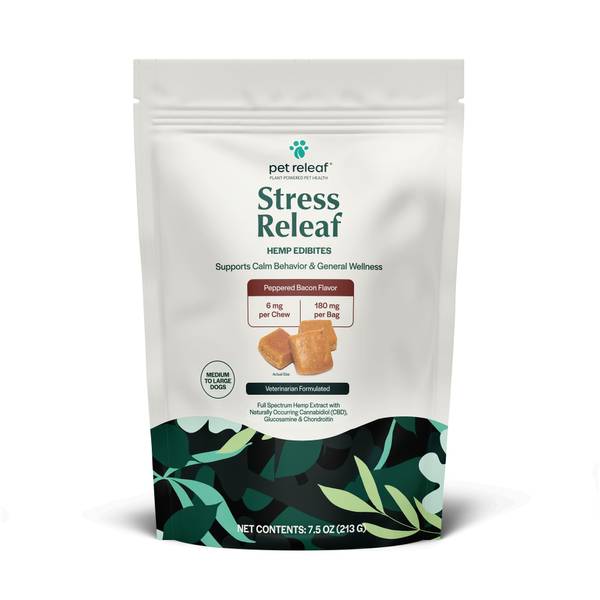 Pet Releaf Pep Bacon M/L 7.5oz