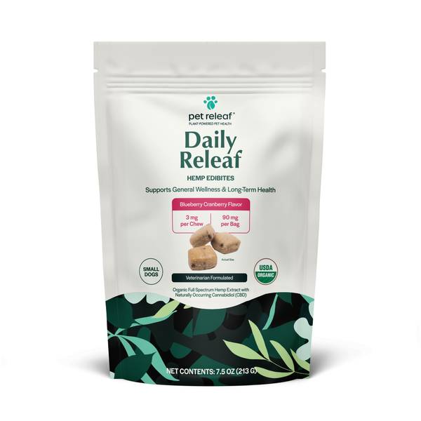 Pet Releaf Daily Blu/Crn SM 7.5z