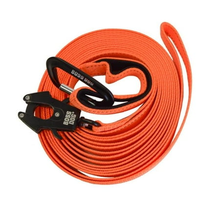 BossDog Track Leash Nylon Org 20