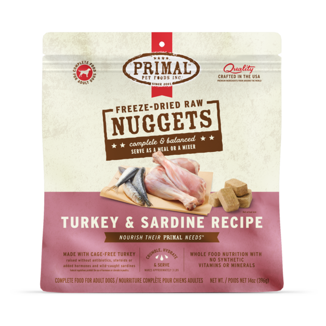 Primal FD Nuggets Turk/Sard 5.5z