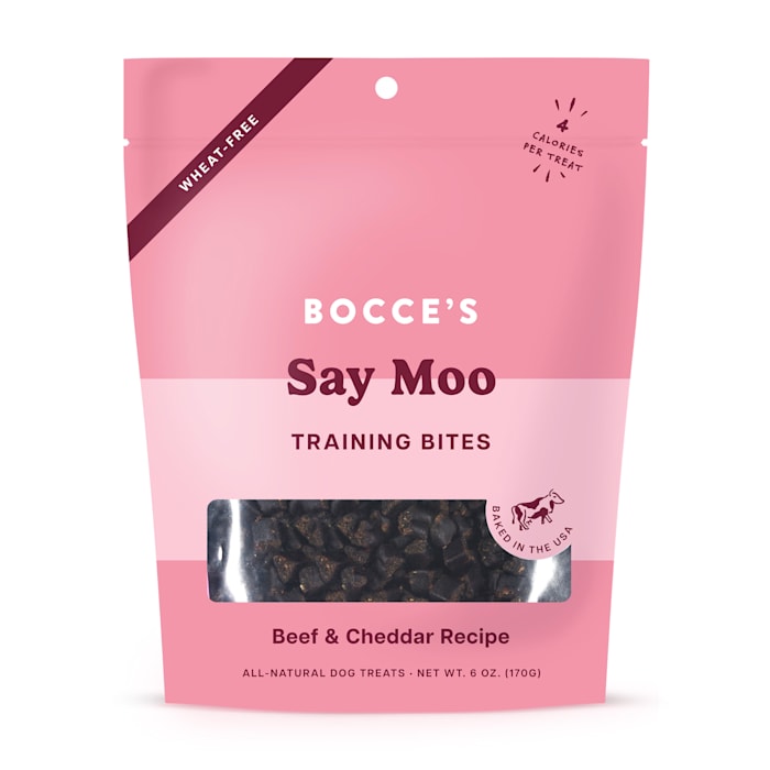 Bocce’s Bakery Say Moo Training Bites 6oz