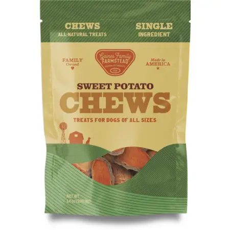 Gaines SwPotato Chews 14oz