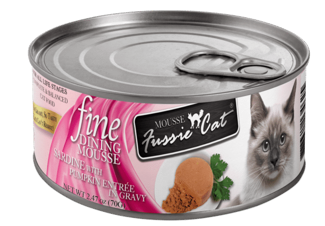 Fussie Cat Fine Dining Mousse Sardine with Pumpkin in Gravy 2.47