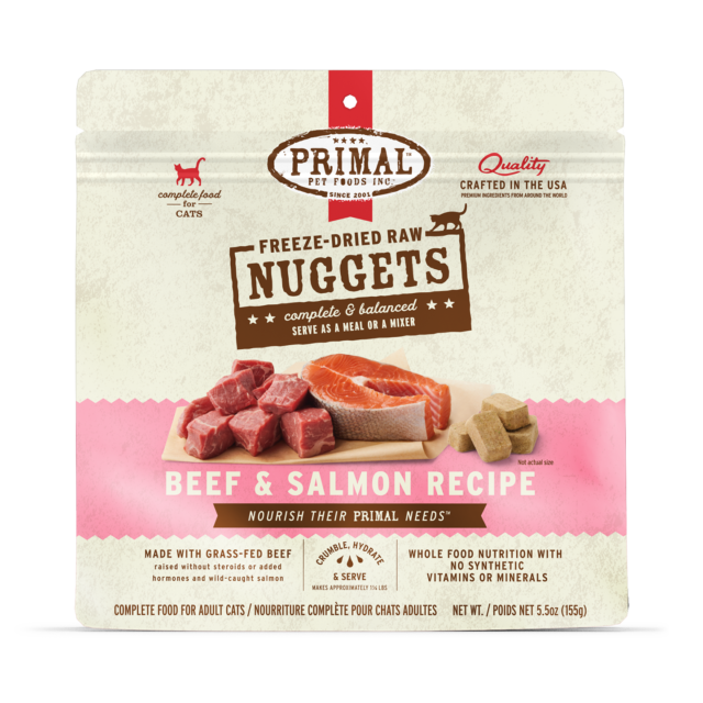 Primal Cat FD Beef/Salm 14 oz