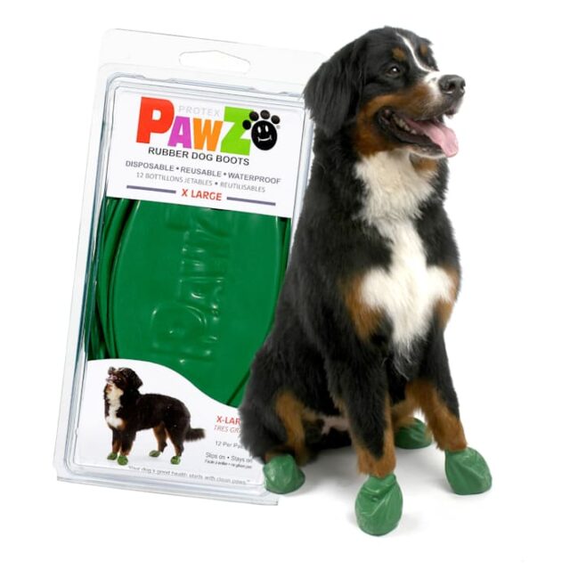 Pawz Rubber Boots Green XL