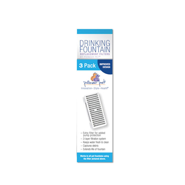 Pioneer Pet T-Shaped Filter 3pk