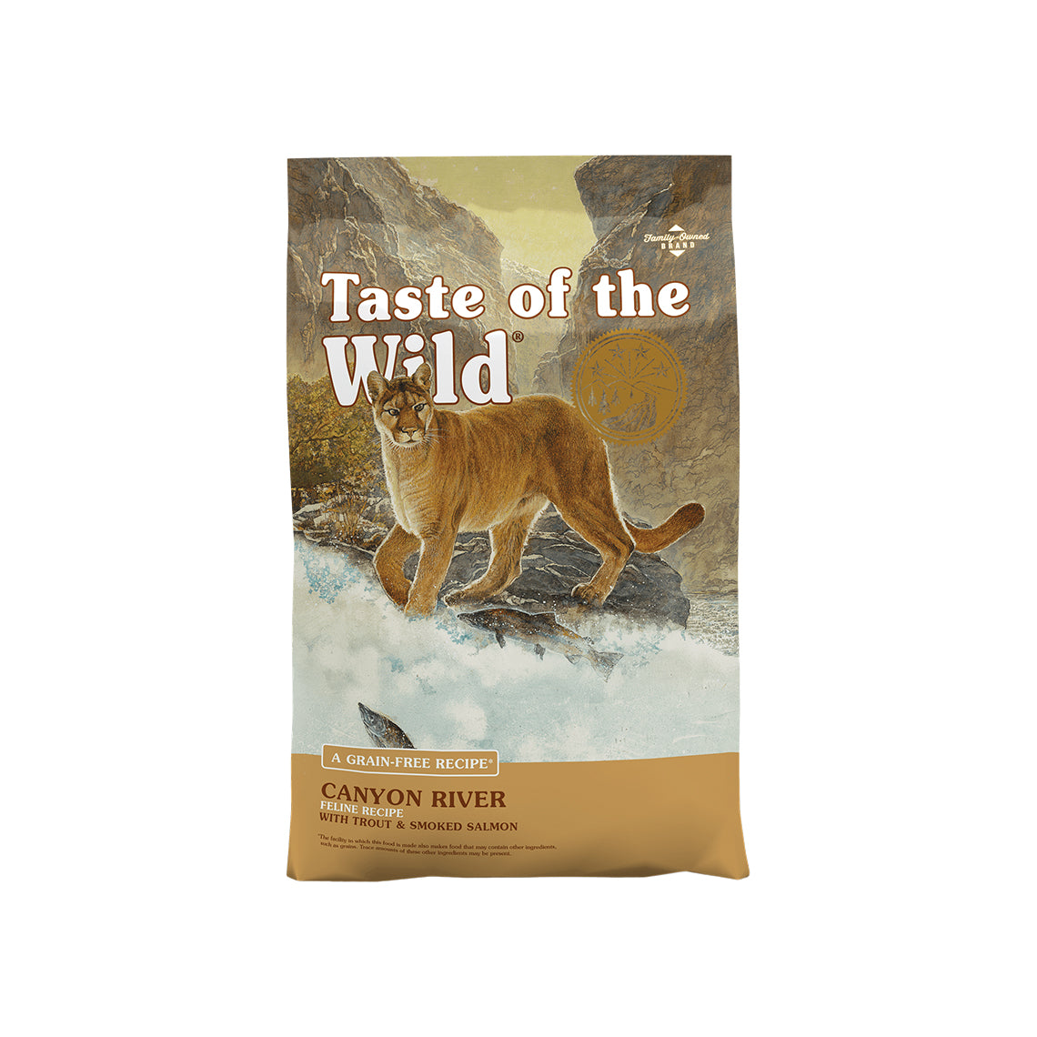 Taste of the Wild Canyon River Feline Recipe with Trout & Smoke-Flavored Salmon Grain-Free Dry Cat Food