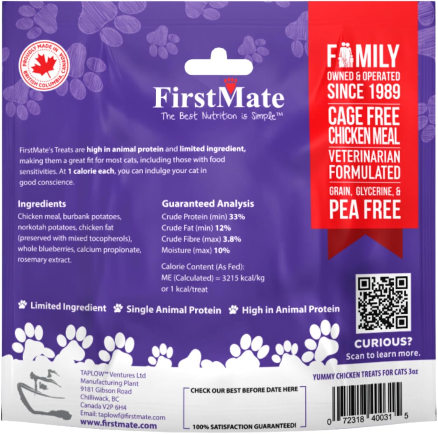 FirstMate GF Yummy Chicken 3oz - Image 2