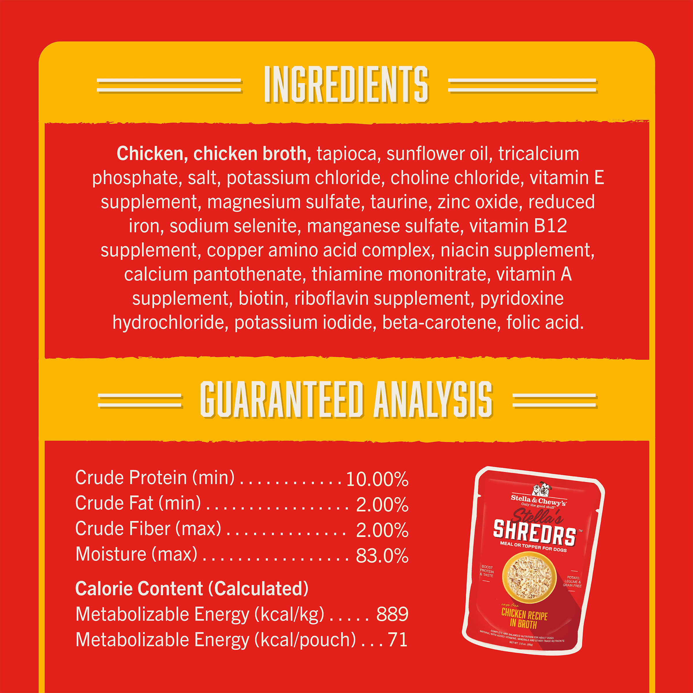 S&C Shredrs Chicken 2.8oz - Image 2