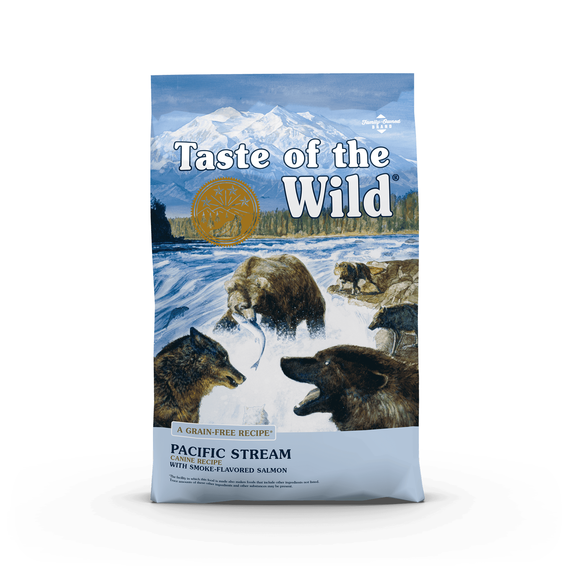 Taste of the Wild Pacific Stream Grain-Free Smoke-Flavored Salmon Dry Dog Food