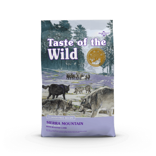 Taste of the Wild Sierra Mountain Grain-Free Roasted Lamb Dry Dog Food