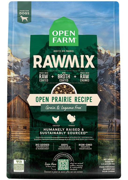Open Farm Rawmix Grain-Free Open Prairie Recipe