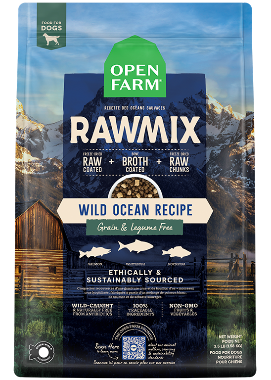 Open Farm Rawmix Grain-Free Wild Ocean Recipe