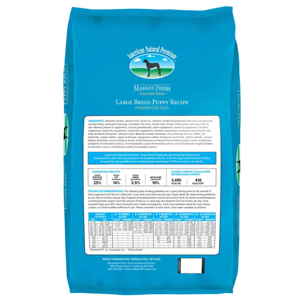 American Natural Premium Large Breed Puppy Recipe - Image 2