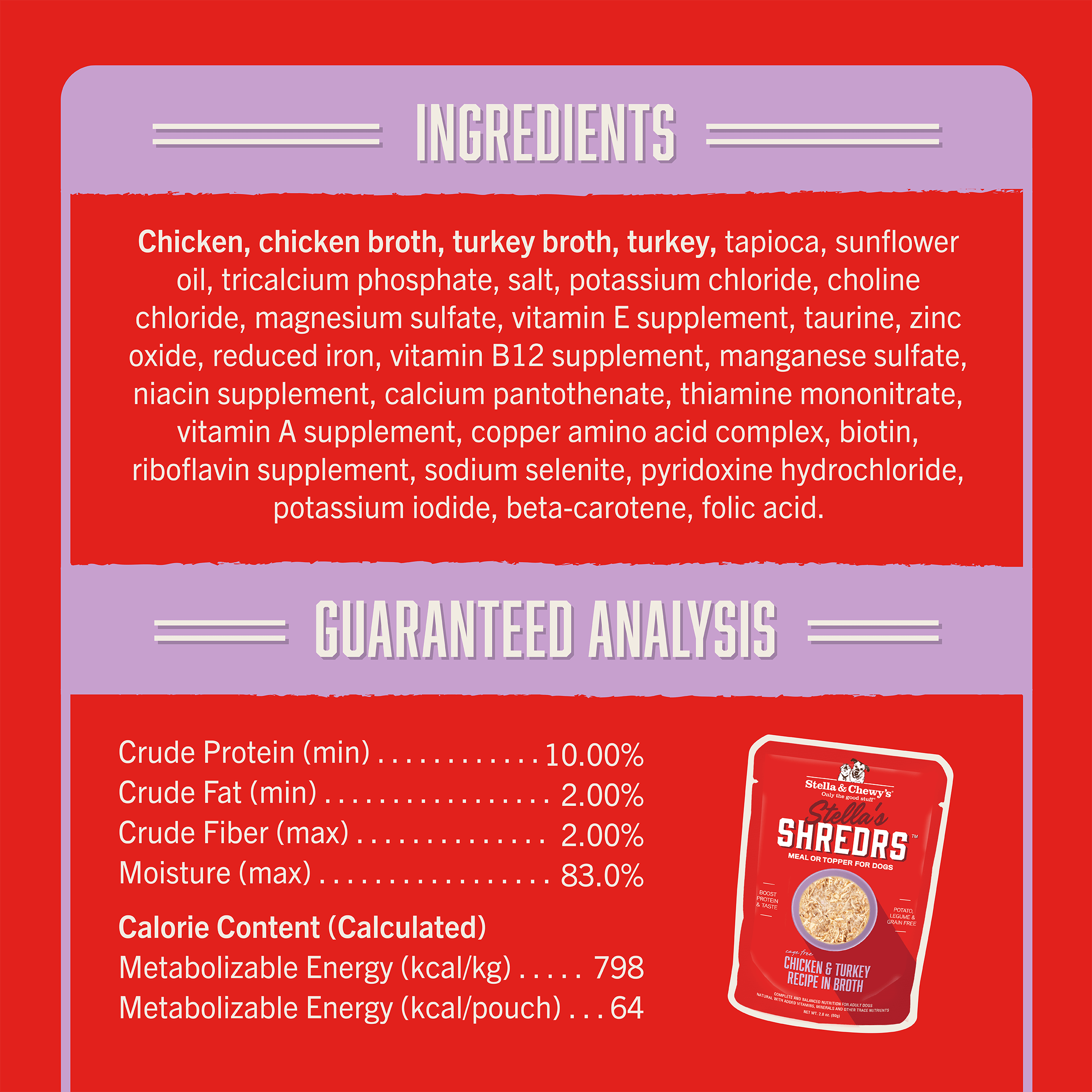 S&C Shredrs Chicken & Trky 2.8oz - Image 2