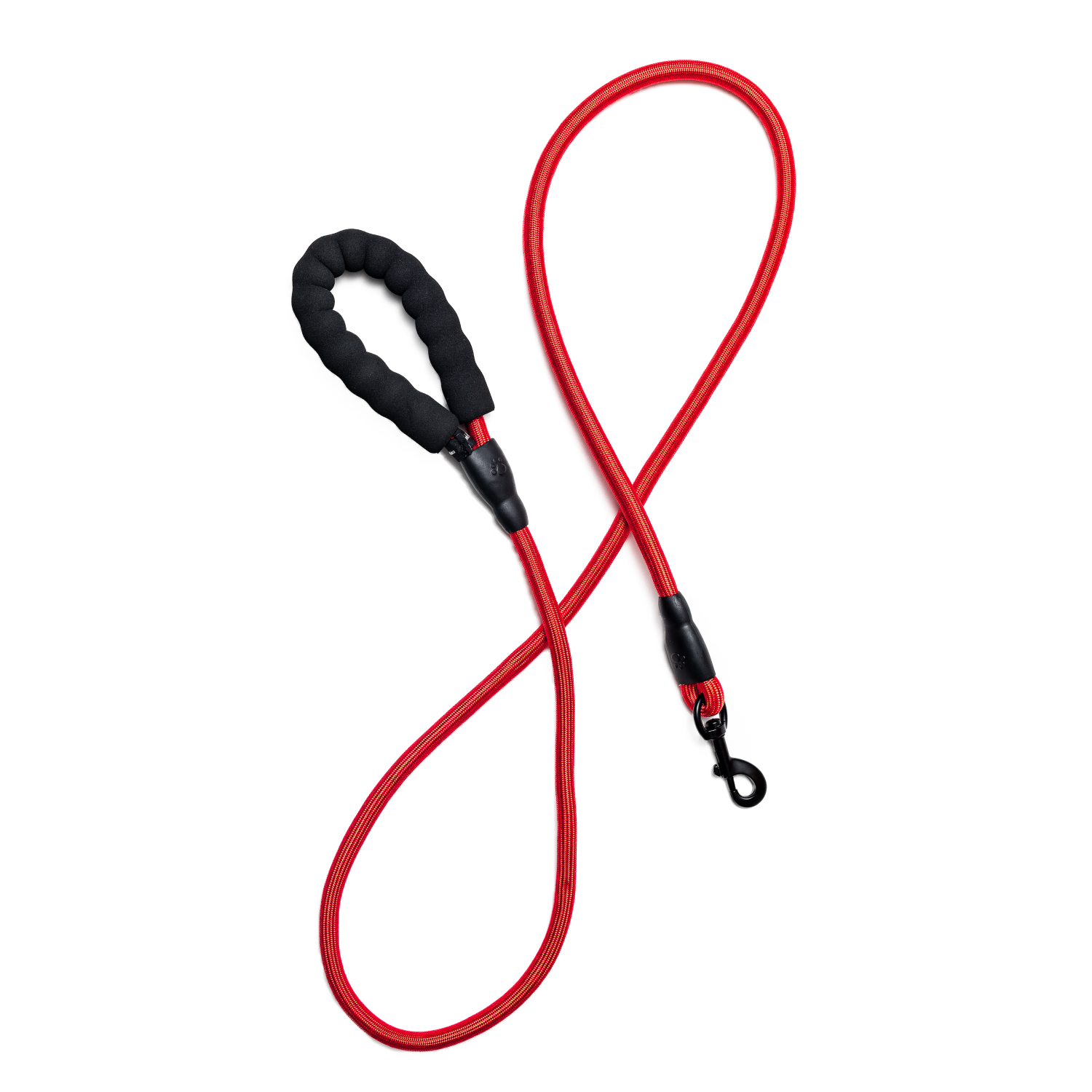 Bark Appeal Rope Leash Red 6'