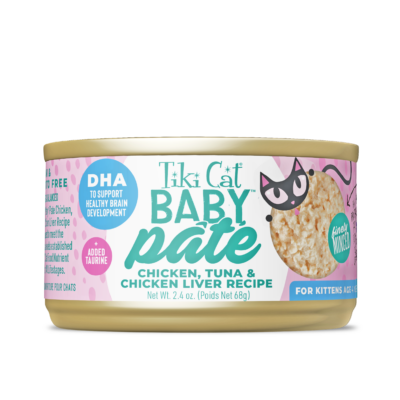 Tiki Cat Baby Ckn/Tuna 1.9oz 3pk