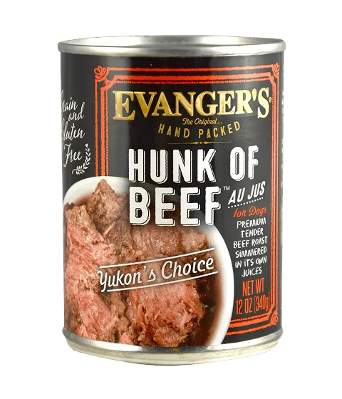 Evanger's Hand Packed Hunk of Beef 12oz