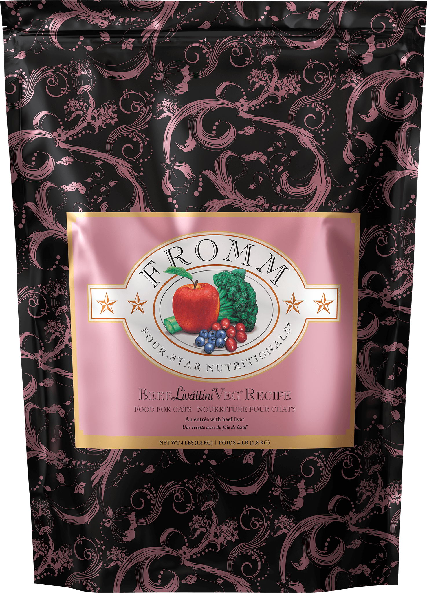 Fromm 4-Star Beef Livattini Recipe 4lbs