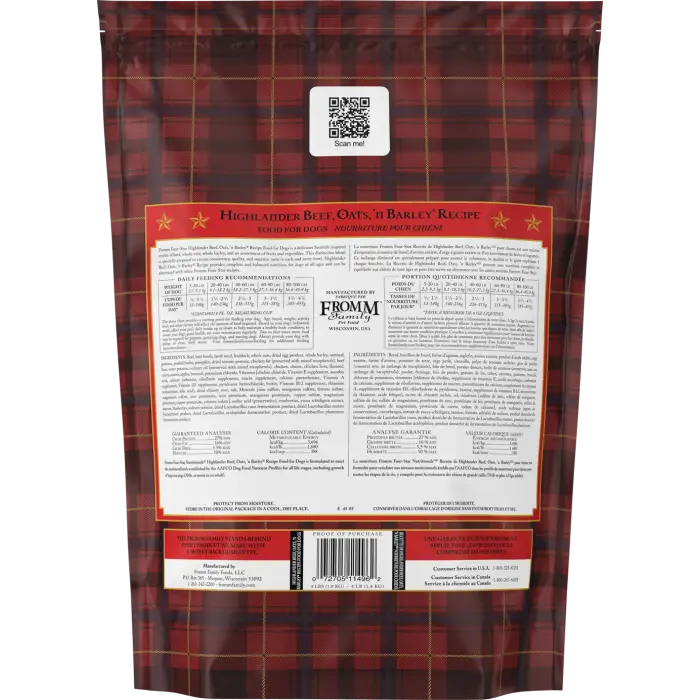 Fromm 4-Star Highlander Beef Recipe - Image 2