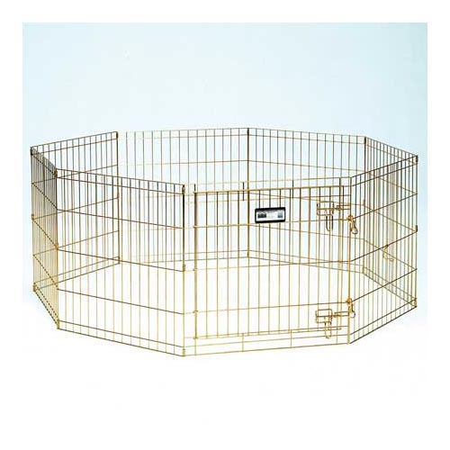 Exercise Pen Gold 36"x24"