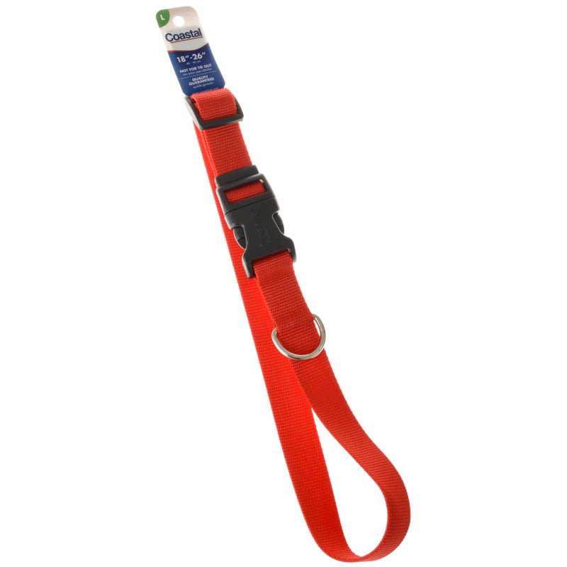 Coastal PL Buckle Collar RED