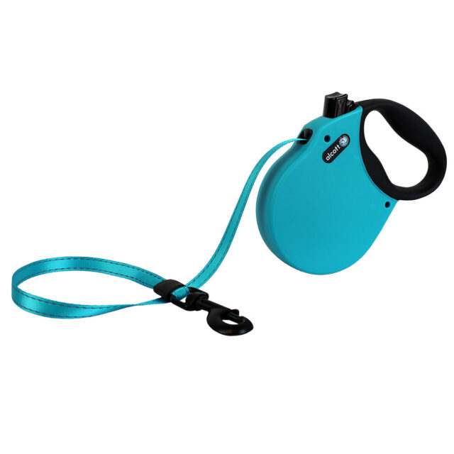 Alcott Retractable Leash Blue