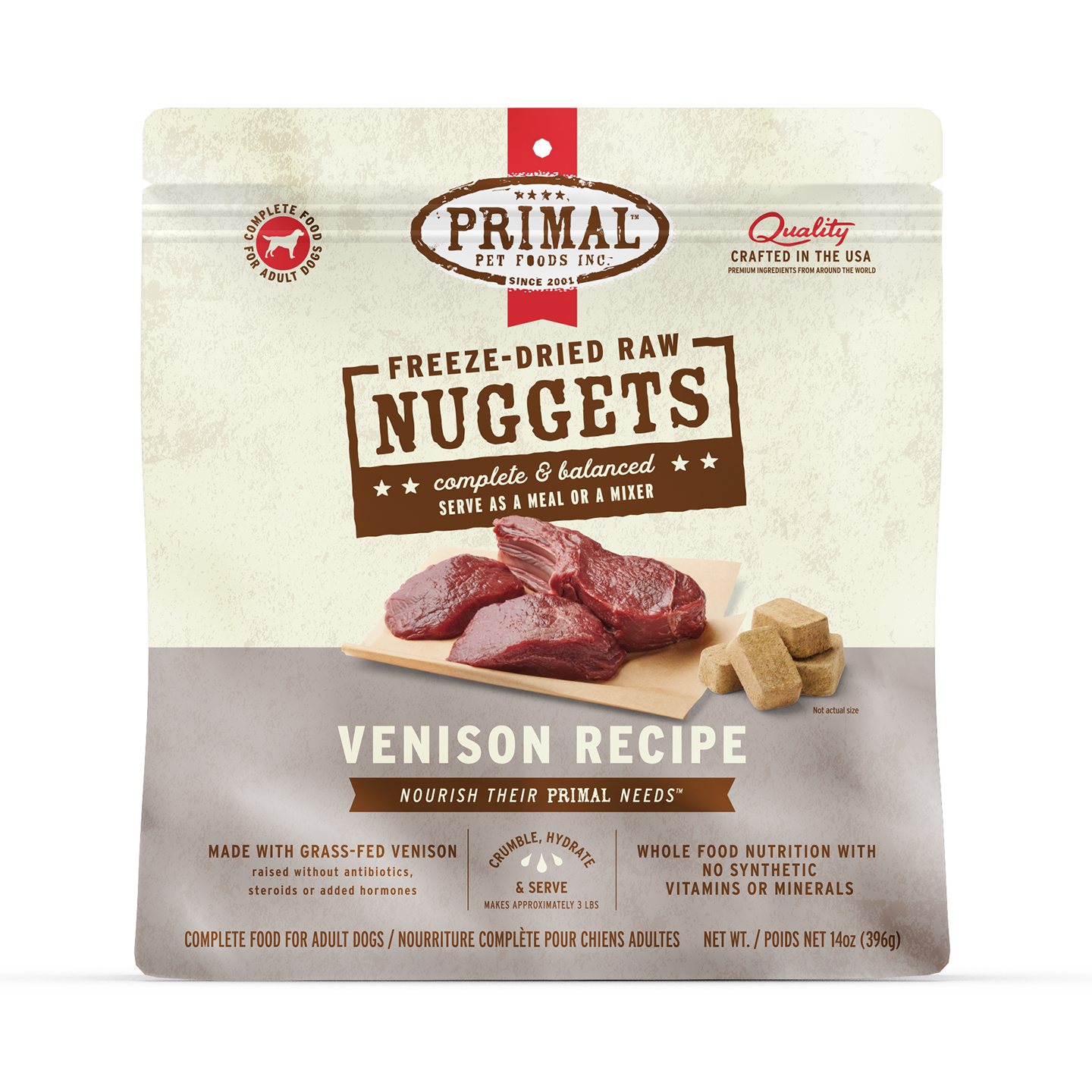 Primal FD Nuggets Venison