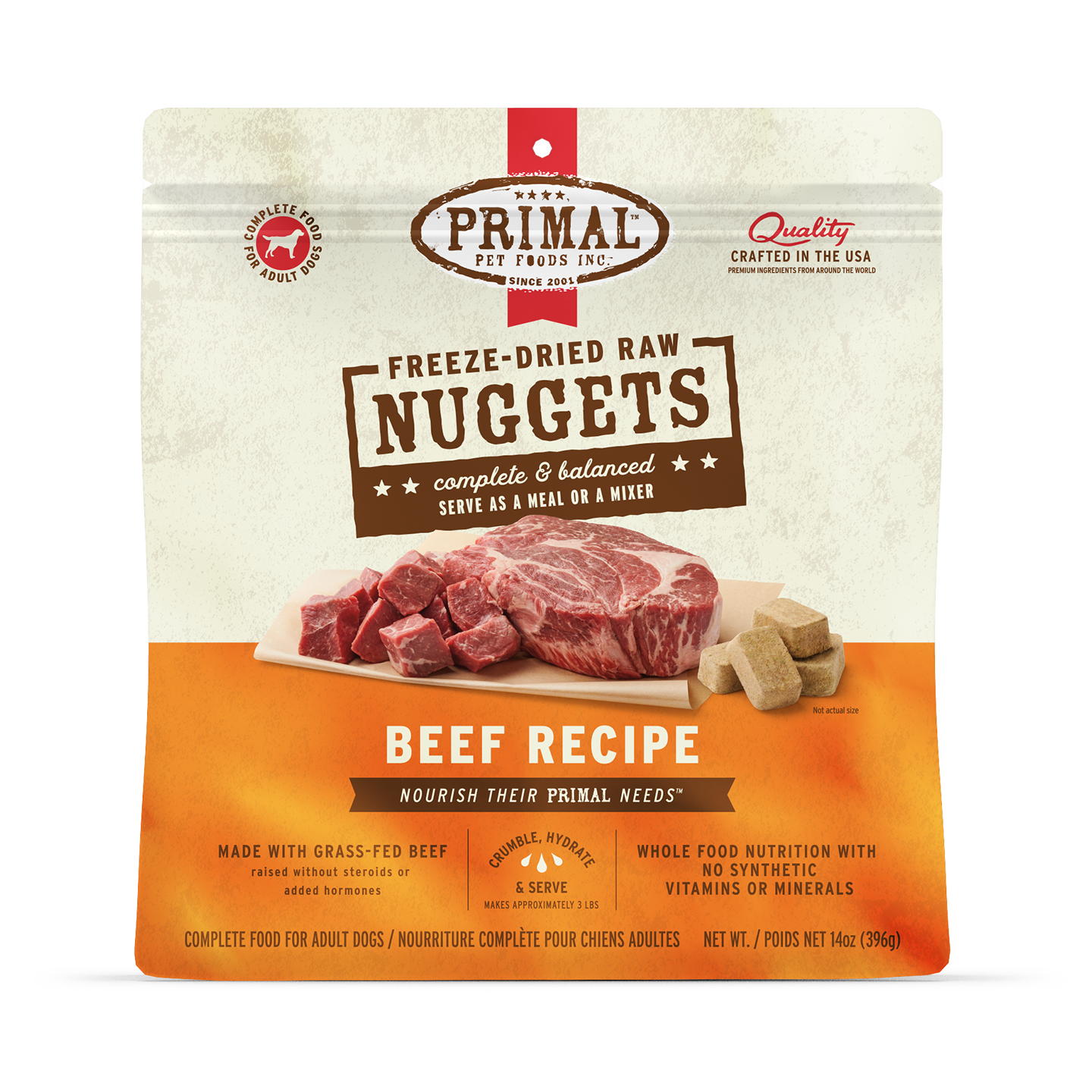 Primal FD Nuggets Beef