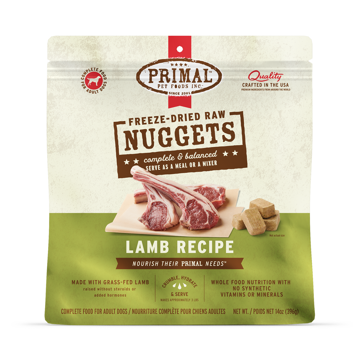 Primal FD Nuggets Lamb