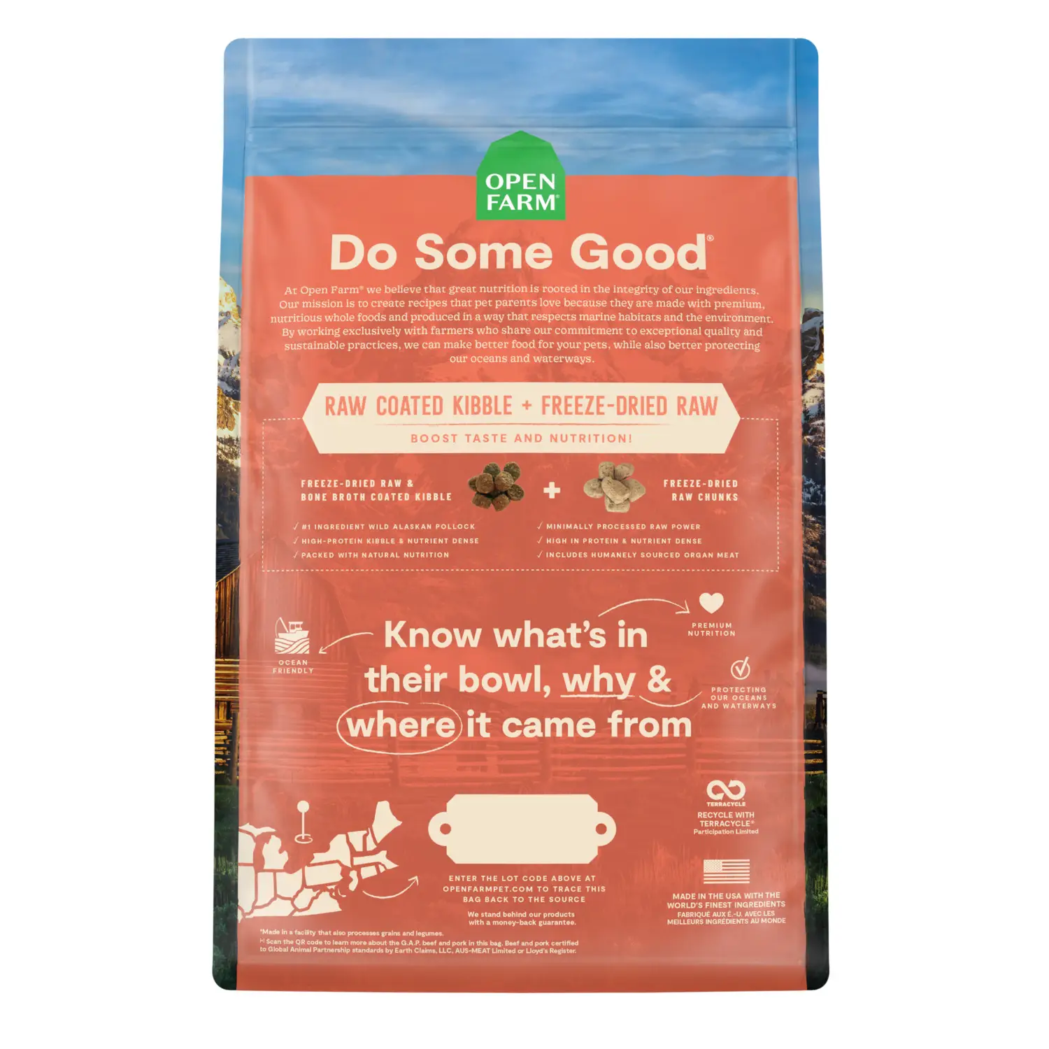 Open Farm Rawmix Grain-Free Tide & Terrain Recipe - Image 2