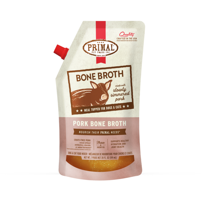 Primal Bone Broth Pork 20oz