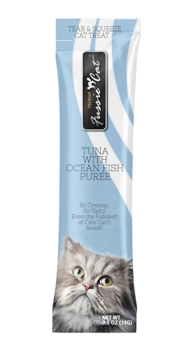 Fussie Cat Tuna with Ocean Fish Puree Single 0.5oz