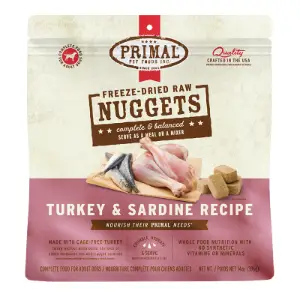Primal FD Nuggets Turk/Sard 14oz