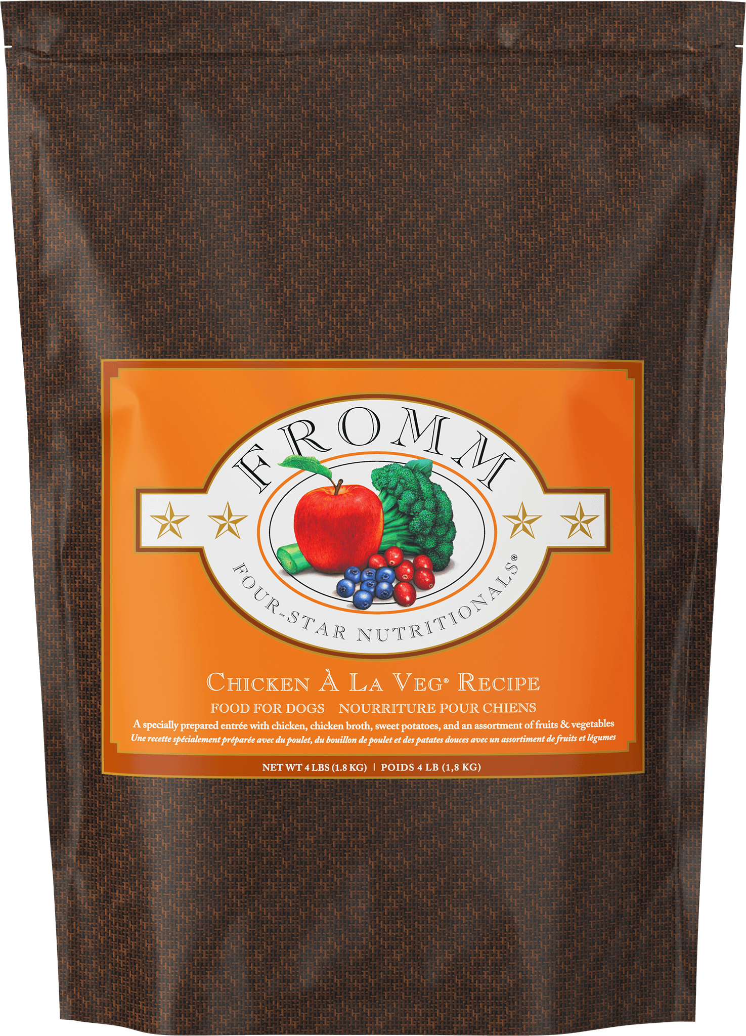 Fromm Four-Star Chicken À La Veg Recipe Dry Dog Food
