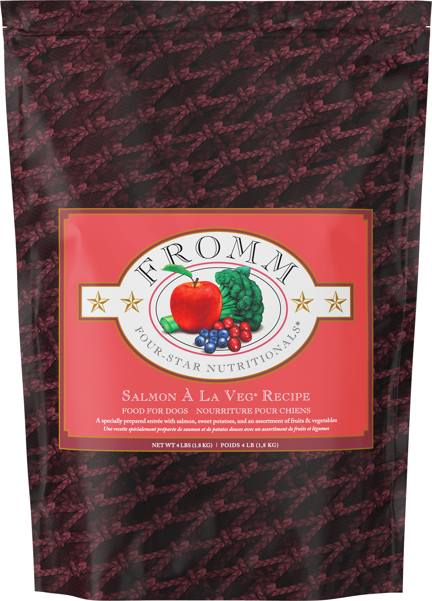 Fromm Four-Star Salmon À La Veg Recipe Dry Dog Food