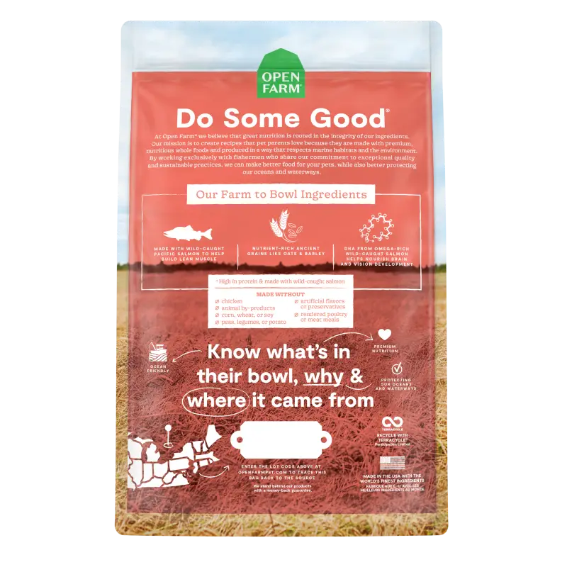 Open Farm Puppy Salmon & Ancient Grains 4lbs - Image 2