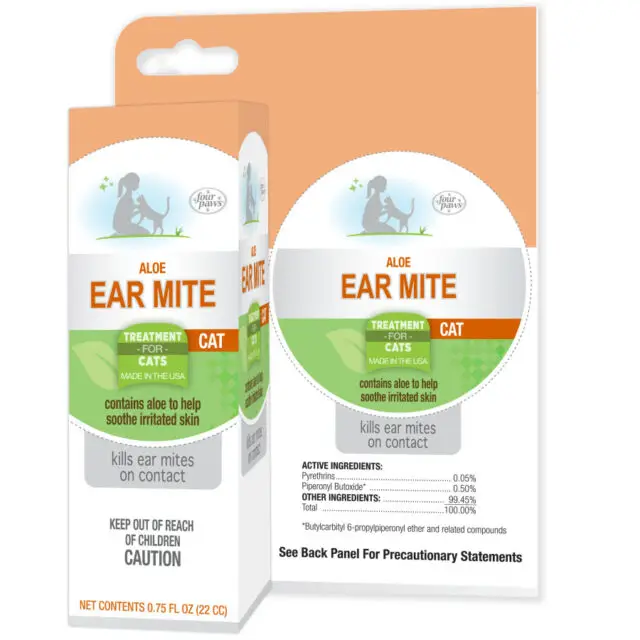 Four Paws Cat Ear Mite Treatment 0.75oz