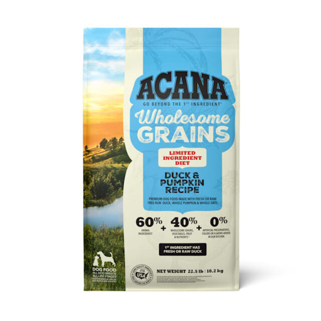 Acana LID Wholesome Grains Duck & Pumpkin Recipe