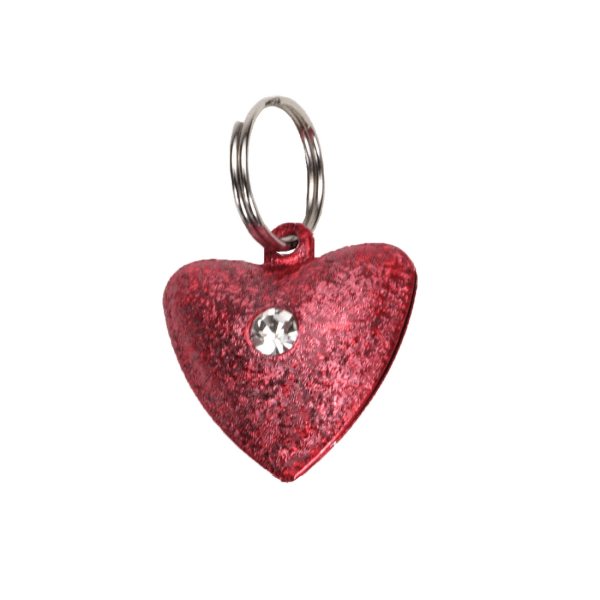Frosted Bells Pnk/Prp Hearts 2pk