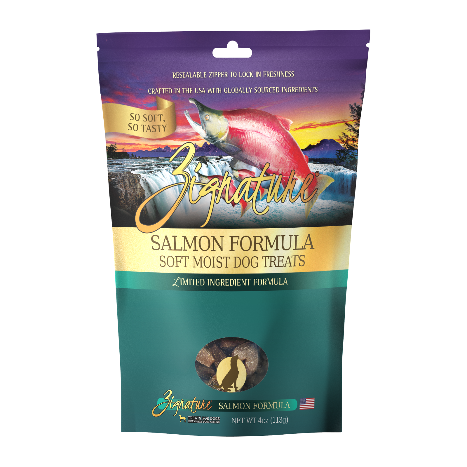 Zignature Soft Trt Salmon 4oz