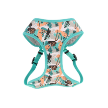 Ribbon Harness Teal Abstract SM