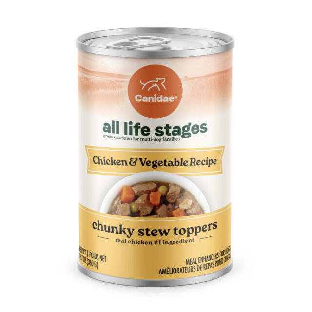 Canidae ALS Chunky Stew Toppers Chicken & Vegetable Recipe 12.7oz