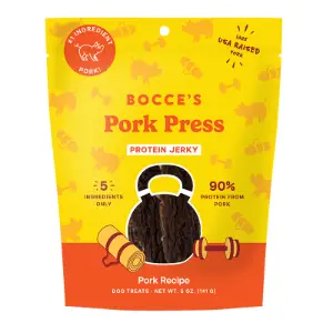 Bocce’s Bakery Protein Jerky Pork Press 5oz