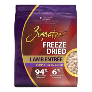 Zignature Freeze-Dried Lamb Entree