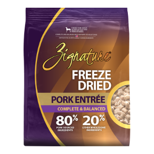 Zignature Freeze-Dried Pork Entree