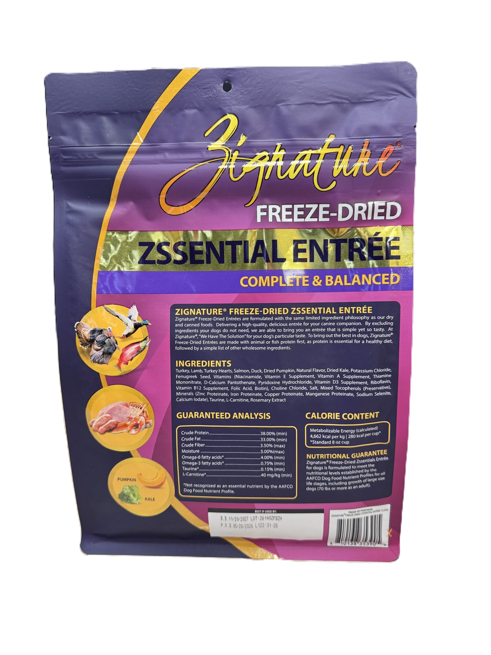 Zignature Freeze-Dried Zssential Entree - Image 2