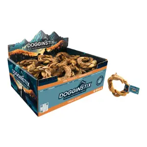 DogginStix Braided Lamb Collagen Ring